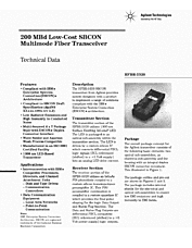 DataSheet HFBR-5320 pdf