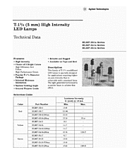 DataSheet HLMP-3519 pdf