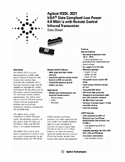 DataSheet HSDL-3021 pdf