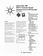 DataSheet HSDL-7002 pdf