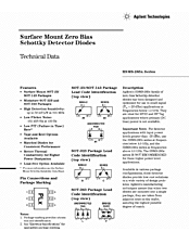 DataSheet HSMS-285x pdf