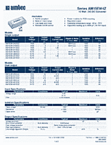 DataSheet AM15EW-IZ pdf