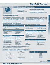 DataSheet AM1S-0505S-N pdf