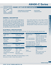 DataSheet AM40K-4801SC pdf