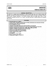 DataSheet AK4103 pdf