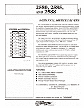 DataSheet A2580SLW pdf