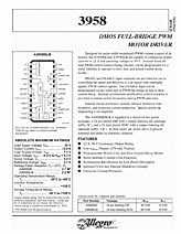 DataSheet A3958 pdf