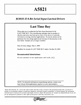 DataSheet A5821 pdf