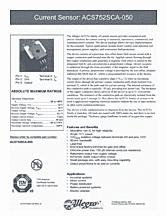 DataSheet ACS752 pdf