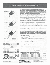 DataSheet ACS754xCB-100 pdf