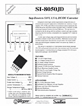 DataSheet SI-8050JD pdf