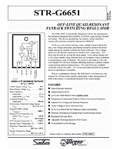 DataSheet STR-G6651 pdf