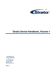 DataSheet EP1S10B672C6 pdf