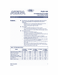 DataSheet EPF10K10A pdf