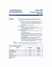 DataSheet EPF10K50E pdf