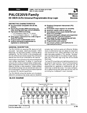 DataSheet PALCE20V8 pdf