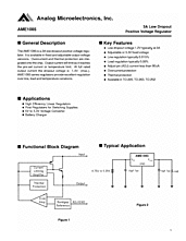 DataSheet AME1085 pdf