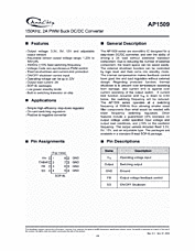 DataSheet AP1509 pdf