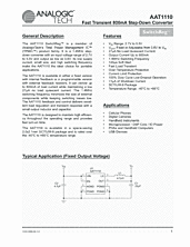 DataSheet AAT1110 pdf