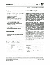 DataSheet APA2020A pdf
