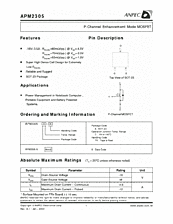 DataSheet APM2305 pdf