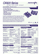 DataSheet CXA20 pdf