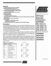 DataSheet AT25080A pdf