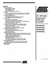 DataSheet AT40K40AL pdf