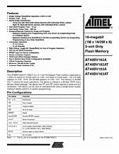 DataSheet AT49BV162A pdf