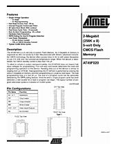 DataSheet AT49F020 pdf