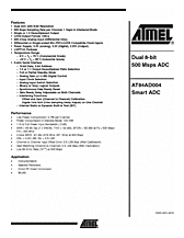DataSheet AT84AD004 pdf