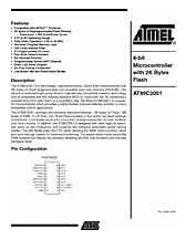 DataSheet AT89C2051 pdf