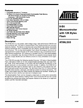 DataSheet AT89LS53 pdf