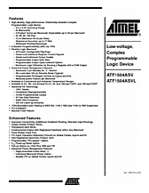 DataSheet ATF1504ASV pdf