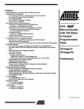 DataSheet ATmega16 pdf