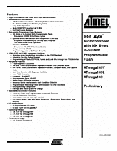 DataSheet ATmega169 pdf