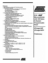 DataSheet ATMEGA169PV pdf
