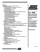 DataSheet ATmega325 pdf