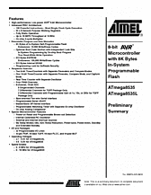 DataSheet ATmega8535 pdf