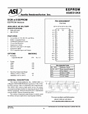 DataSheet AS8E512K8 pdf