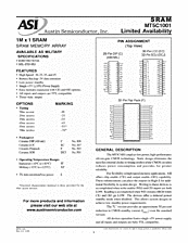 DataSheet MT5C1001 pdf