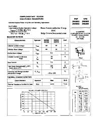 DataSheet 2N5883 pdf