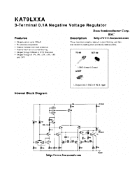 DataSheet KA79LxxA pdf