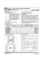 DataSheet BS62LV4006 pdf