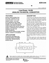 DataSheet ADS1244 pdf