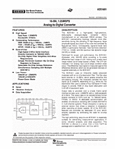 DataSheet ADS1601 pdf