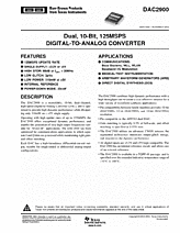 DataSheet DAC2900 pdf