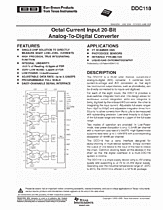 DataSheet DDC118 pdf