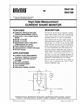 DataSheet INA138 pdf