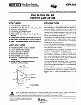 DataSheet OPA569 pdf